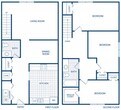 3 Bed 1.5 Bath WB-3B Townhome