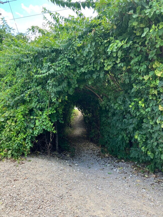 La entrada al sendero de Rock Island está a solo unos pasos del porche delantero. - 5601 N Humboldt Ave