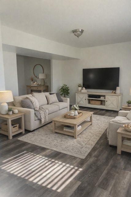 Three Bedroom Living Room - North Ridge Heights