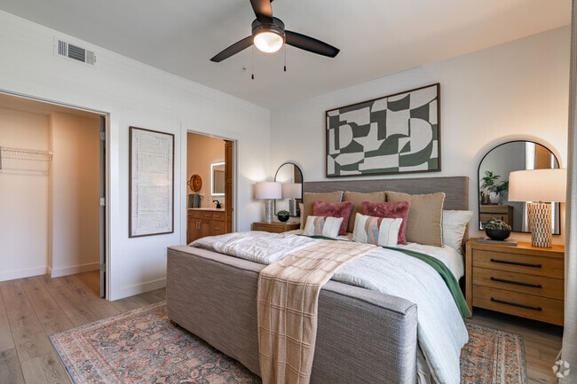 B1 2BR, 2BA - 1123SF - Primary Bedroom - Grays Creek Apartments