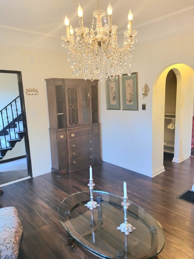 Highboy with paintings - 234 LIME Ave