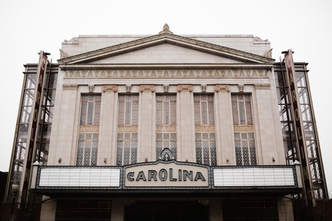 The Carolina Theatre is a Greensboro landmark