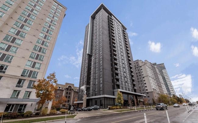Exterior Tower 2 - King Street Towers - Student Living