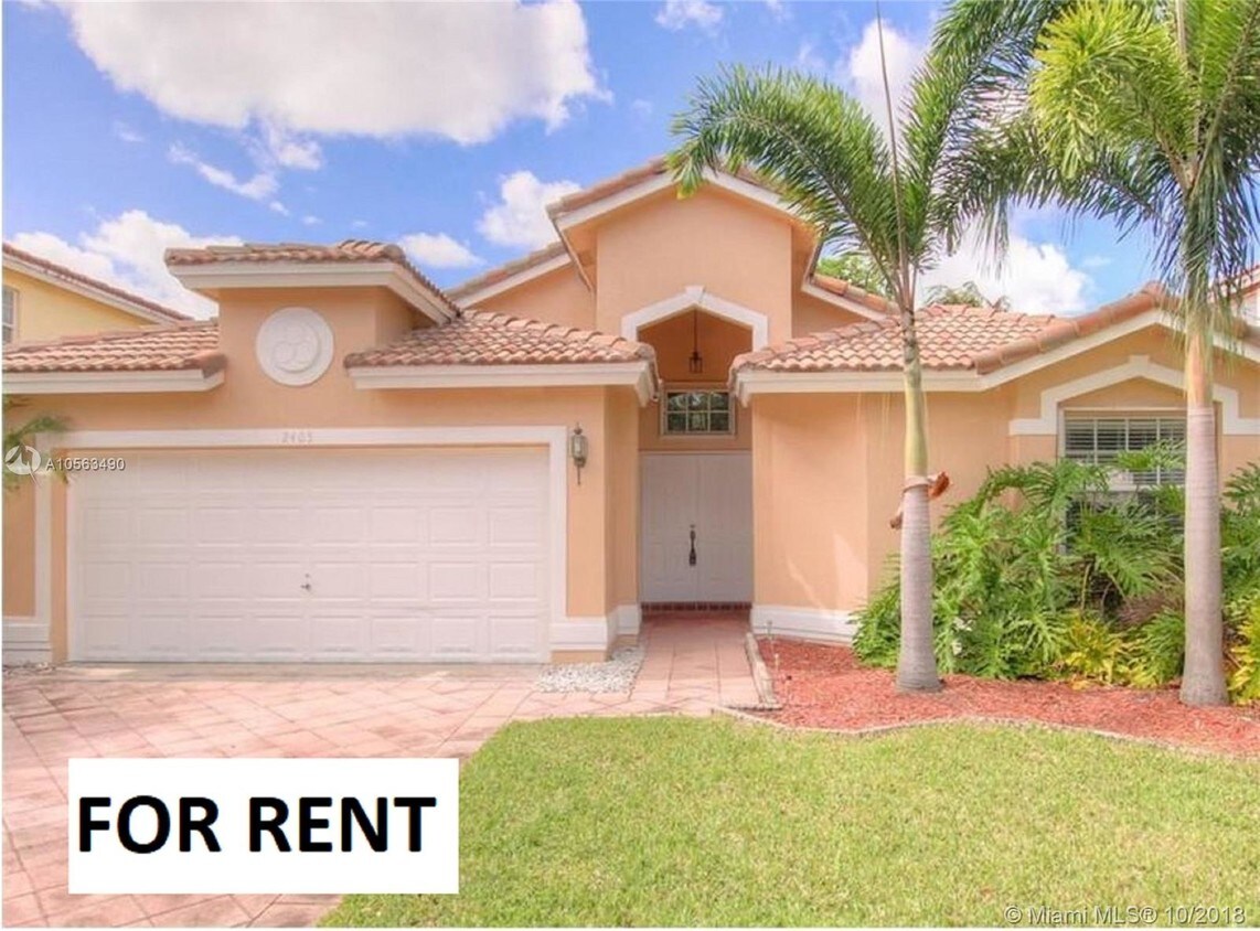 2405 NW 137th Terrace, Sunrise, FL 33323 House for Rent in Sunrise