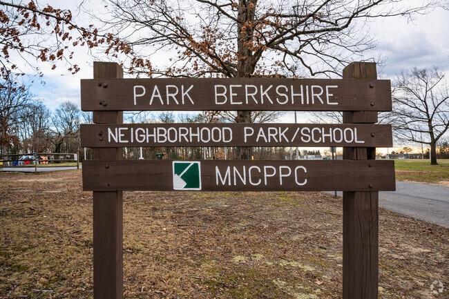 Park Berkshire Neighborhood Park provides green space in Suitland.