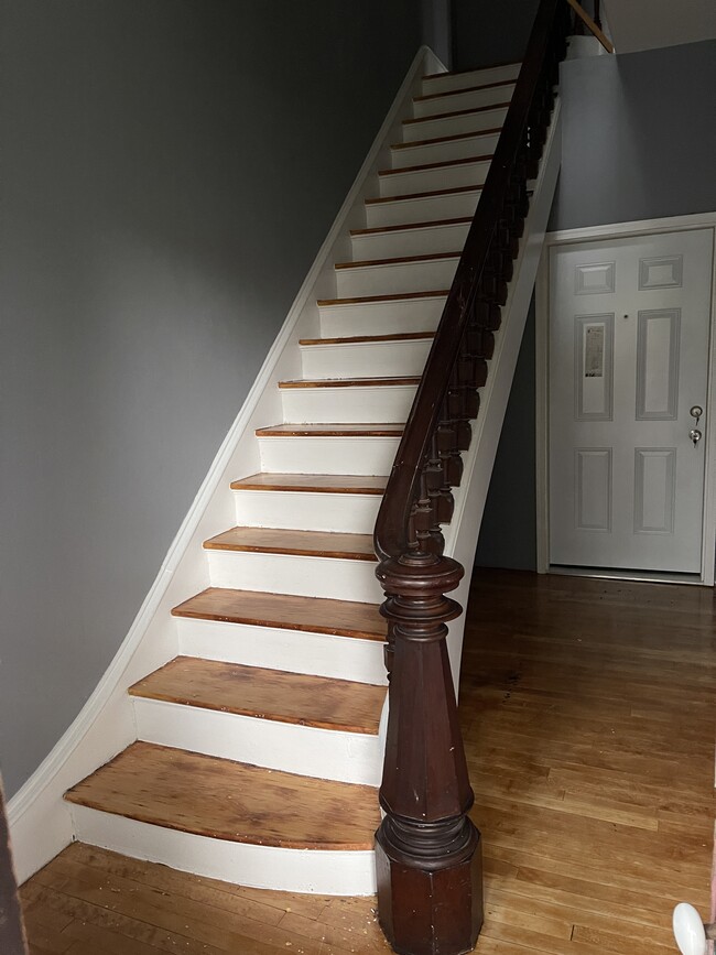 Front Stairway to Unit2 - 101 Walnut St