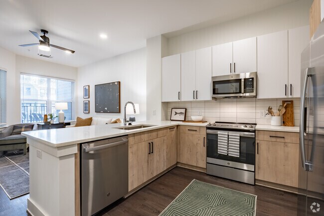 El plano de planta de Chester | 1 x 1 707 ft2/13 m2 - The Argos Apartments on The Beltline
