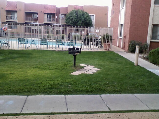 Courtyard in front of unit - 16602 N 25th St Apartment