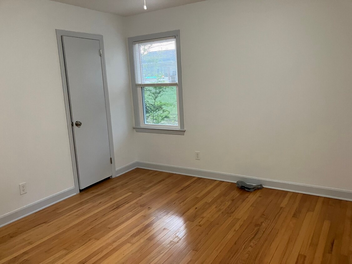 Bedroom with hardwood floors - 3608 Red Bud St