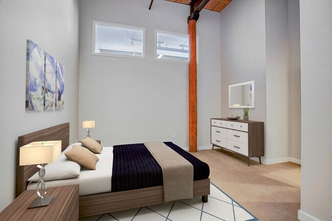 Carpeted Bedroom - Yarn Works
