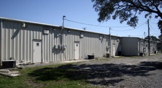 Rear of property - Palm Center Apartments