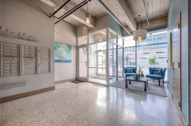 Lobby and mail room - 360 W Pershing Rd