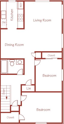 2HAB/1BA - Phoenix Park Apartments