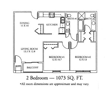 2 Bedroom - Fox River Horizon I