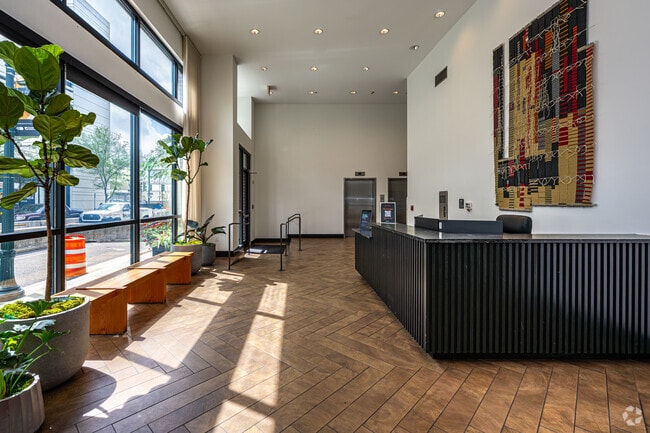 Lobby Front Desk - The Paramount at South Market