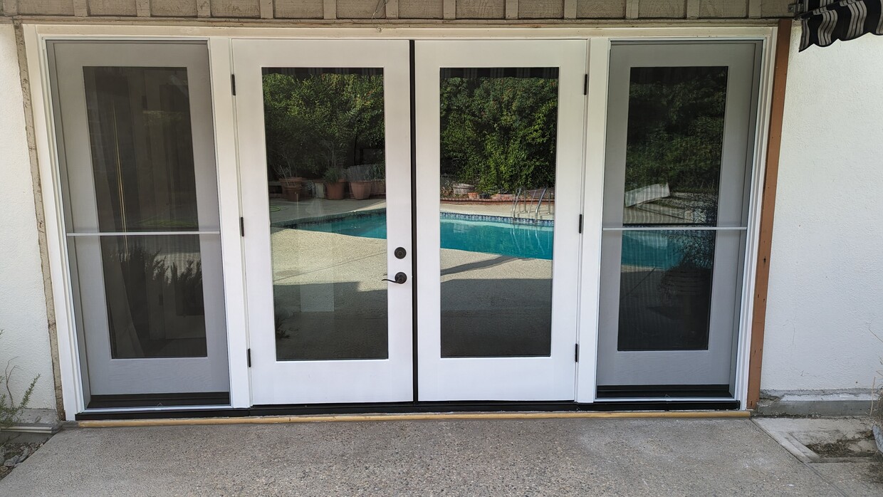 French Door (dual pane) to ADU - 2565 Fairfield Pl