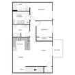 2 Bed 2 Bath Upper - Interior