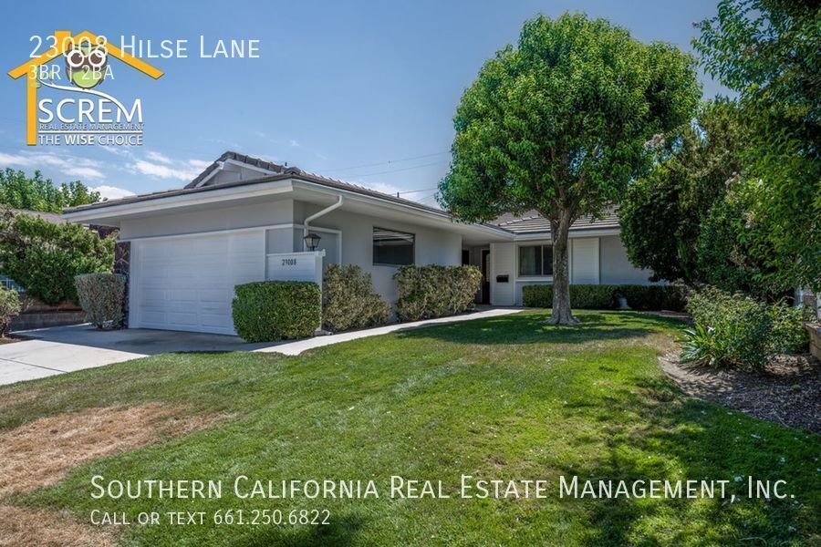 Single story, three bedroom home in Newhall House Rental in Santa