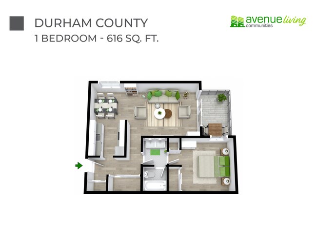 Plan d'étage - Durham County