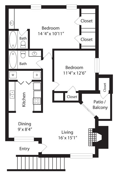 B3 - North Hills Place Apartments