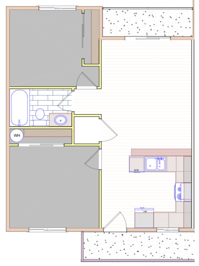 Foto del edificio - 2 bedroom 1 bathroom Upstairs Corner Apart...