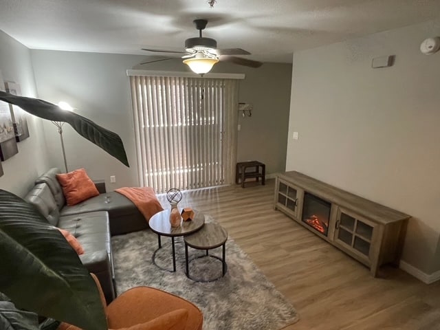 Living Room - 1385 W University Ave