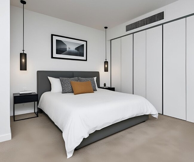 Visualizando el futuro: una representación de nuestro apartamento después de la renovación con los acabados previstos. - Edina Grand Apartments