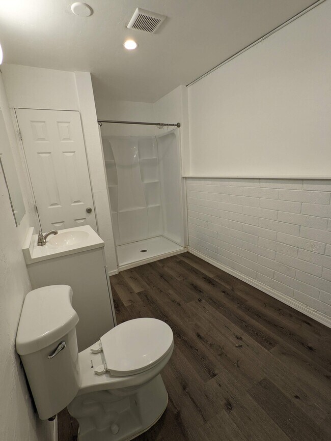 Downstairs Bath - 120 S Virginia St