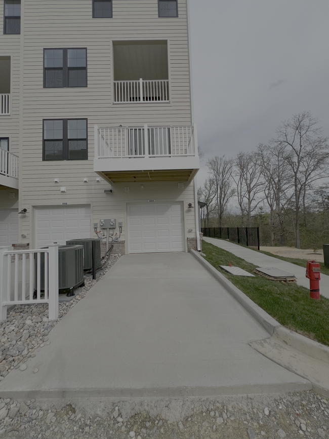 Garage entrance - 500 Chapman Grove Walk