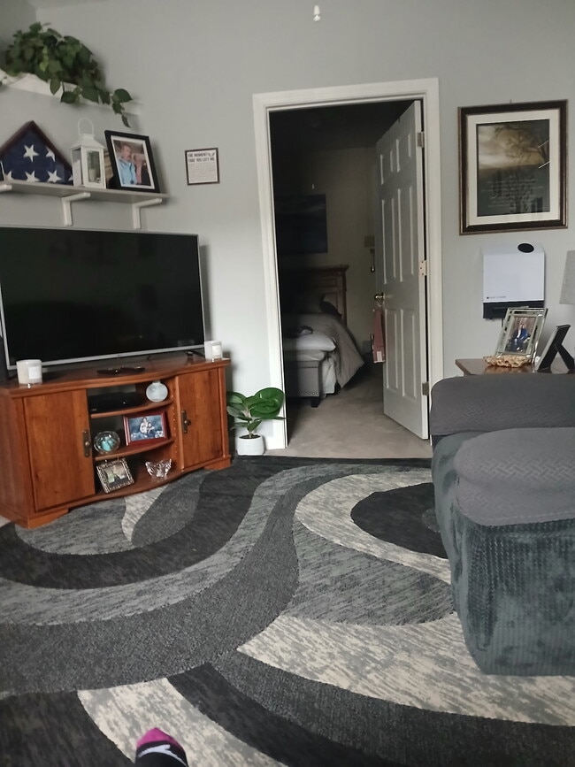 Living room into bedroom - 260 Maple Ave