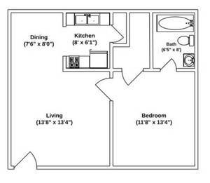 Kensington Floor Plan - Kensington Park Apartments