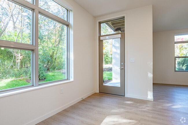 3 habitaciones, 2 baños - 112 m² - Sala de estar - The Flats at Bishop's Woods