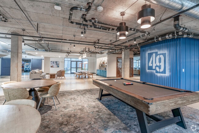 Pool Table - Junction 49 Apartments