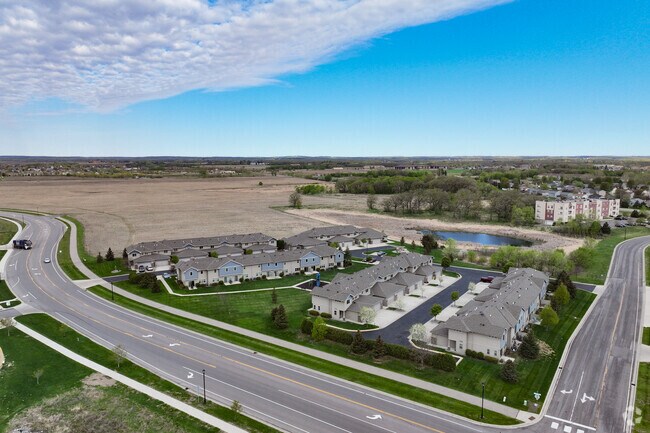 Aerial Photo - Burl Oak Townhomes