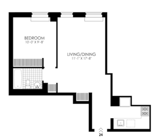 Foto del edificio - 419 W 52nd St