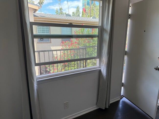 View from Living Room (Double Paned Windows) - 6128 De Longpre Ave