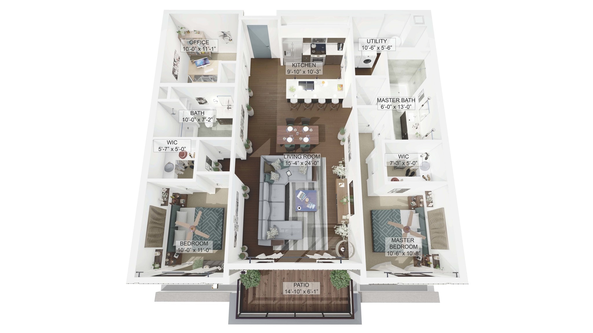 La Collina – 2 Bedroom 2 Bathroom