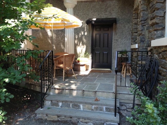 Private Patio - 801 Gramatan Ave Apartments