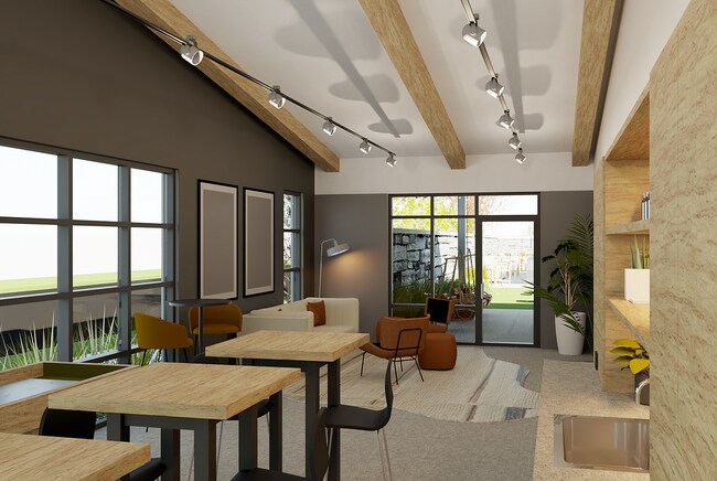 Representación del interior de la comunidad de Rockpointe - Rockpointe at Quarry Trails