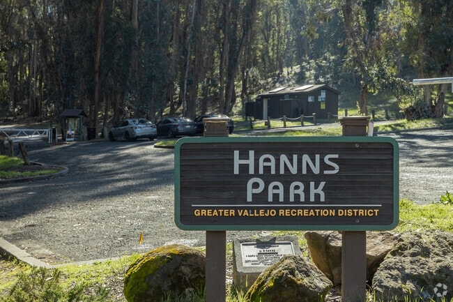 Hanns Park has a highly regarded disc golf course for East Vallejo residents to enjoy.