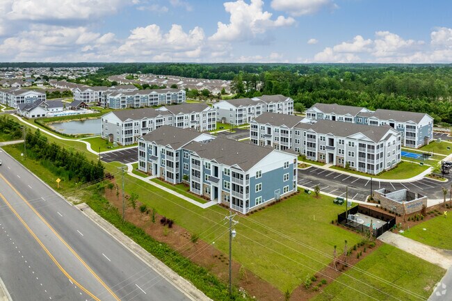 Aerial view. - Anchor Pointe Apartments