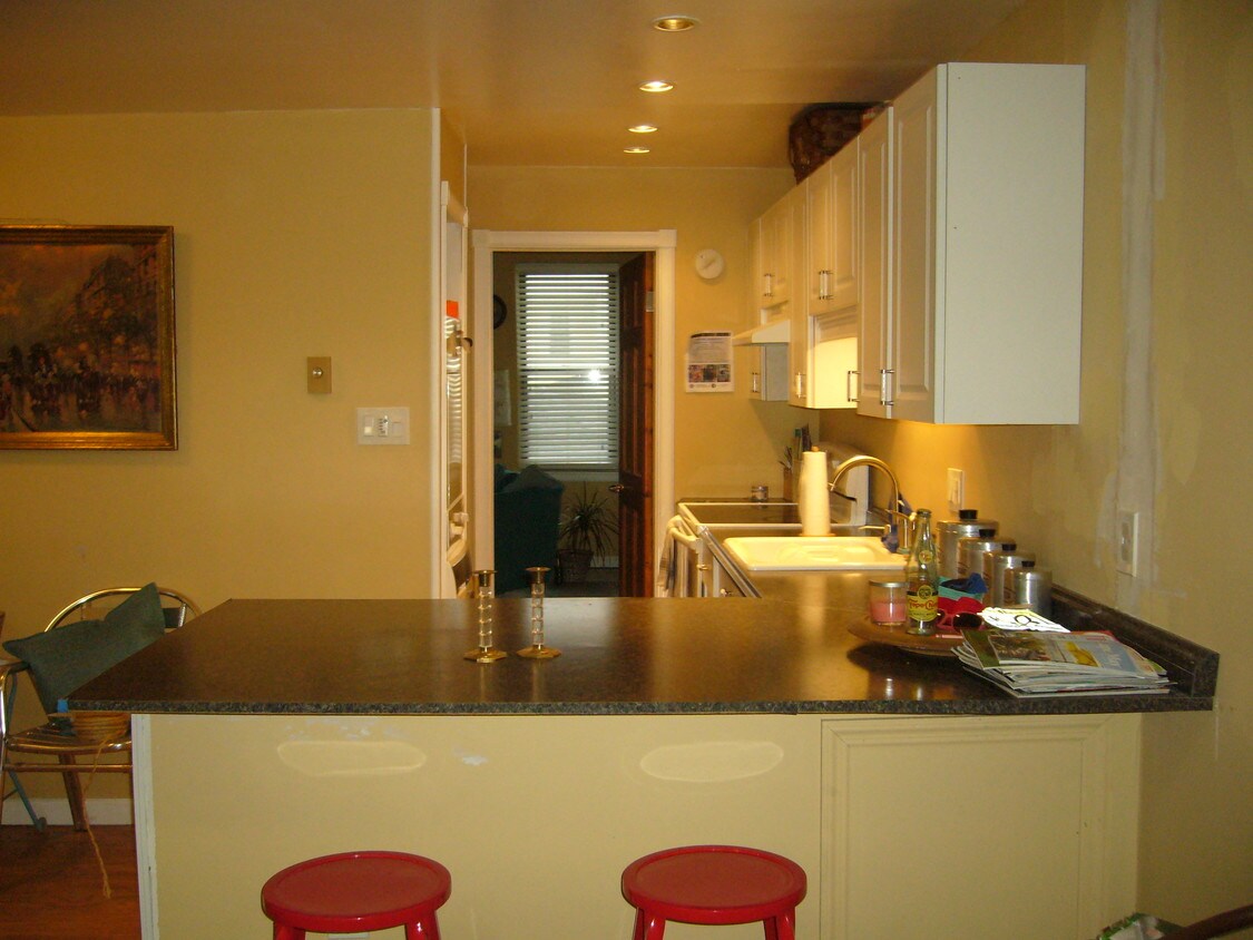 View from doorway entrance - 8 N Providence Ave