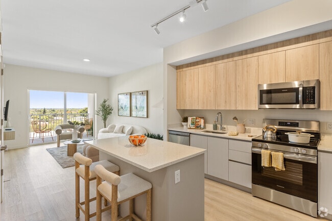 1 habitación, 1 baño - 720 pies cuadrados - Entrada - Deco Green Apartments