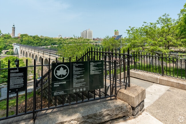 High Bridge Park is pretty unique in that it connects the South Bronx and Northern Manhattan.