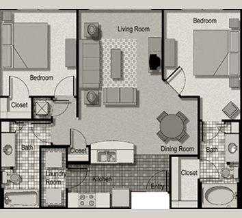 Unit 2A - Candler Forrest Apartments