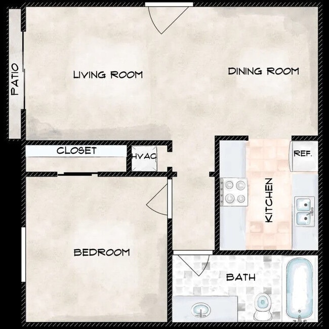 Interior Photo - Pelican Reef Apartments