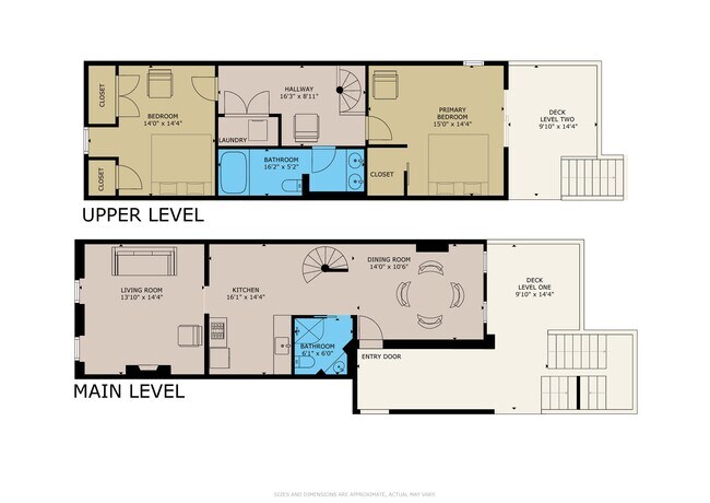 two level apt - 3231 Morganford Rd