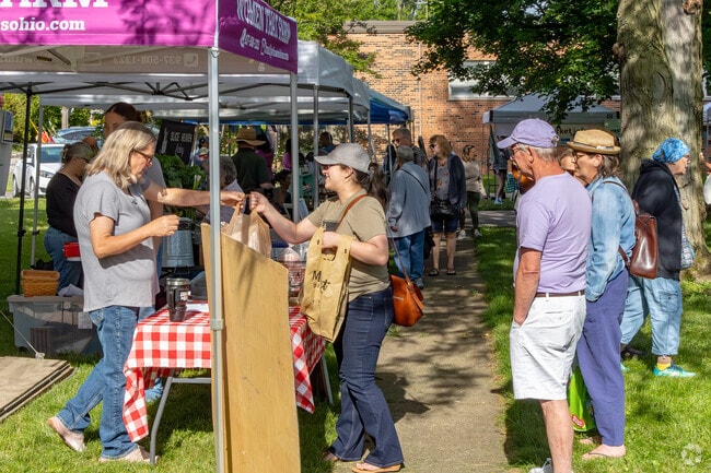 Residents of Cherry Creek can pick fresh produce at the Westgate Farmers Market.