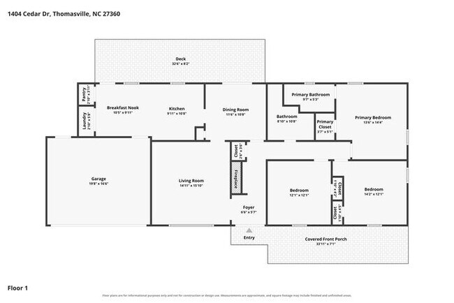 Foto del edificio - 1404 Cedar Dr