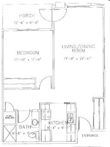 1BR/1BA - Sedgemeadow Senior Housing